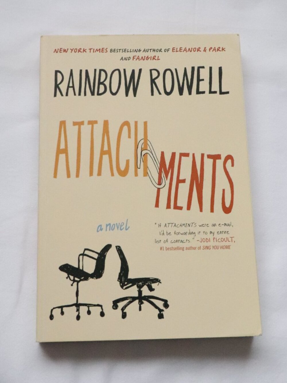 Attachments by Rainbow Rowell |‎ Romance | Contemporary | Fiction | Paperback